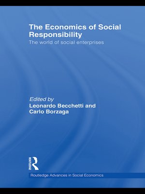 cover image of The Economics of Social Responsibility